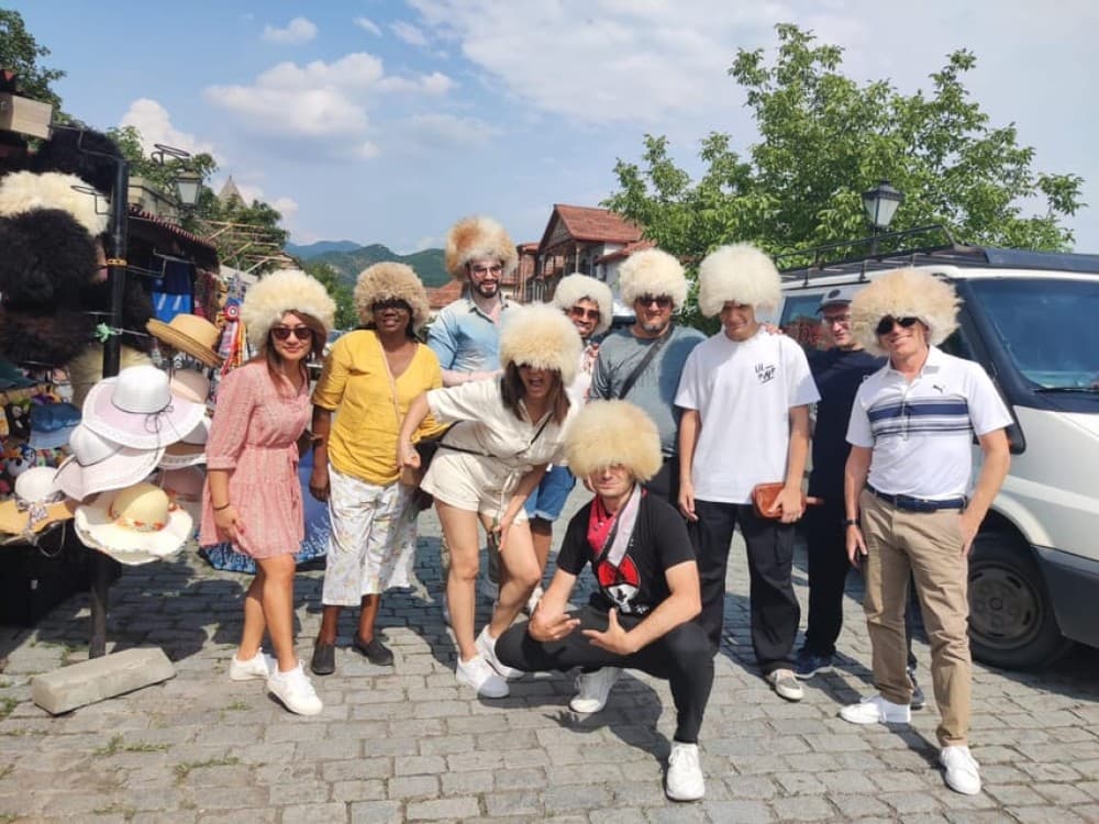 From Tbilisi: Mtskheta,Jvari,Bazaar,wine and 2 UNESCO Sites | ®ExcursionMania - Image 4