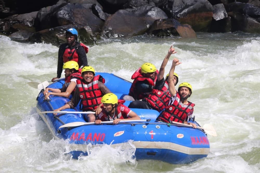 From Livingstone & Victoria Falls: Rafting & Safari Combo