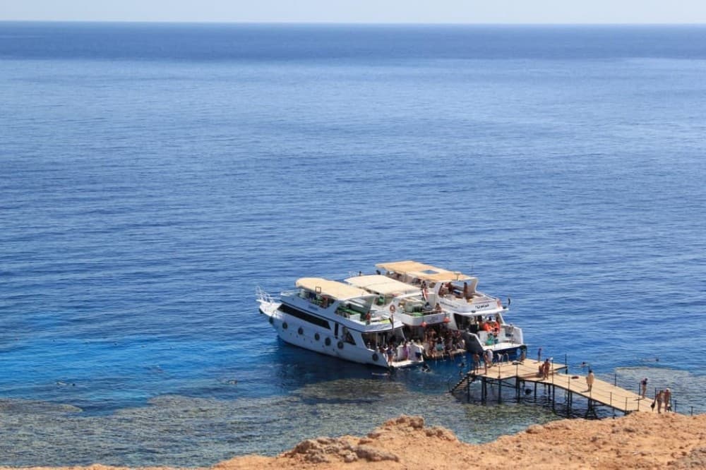 From Sharm: Ras Mohammed Cruise with Island Visit and Lunch | ®ExcursionMania - Image 2