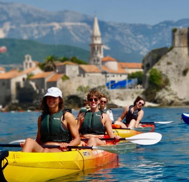 Budva: 3-Hour Paddle Board or Kayak Tour to Coastal Caves | ®ExcursionMania - Image 2