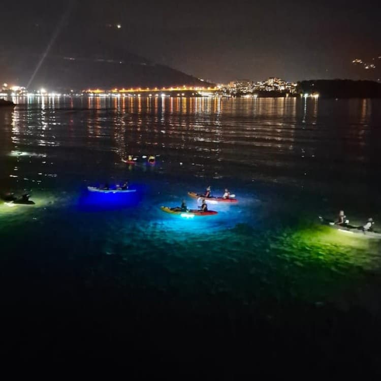 Budva: Night Lights Kayak and SUP Adventure | ®ExcursionMania - Image 2