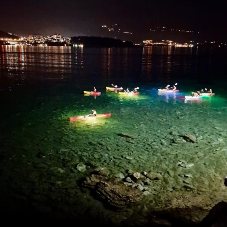 Budva: Night Lights Kayak and SUP Adventure | ®ExcursionMania - Image 5