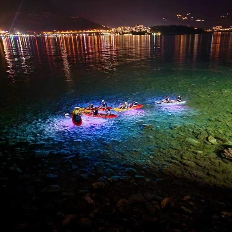 Budva: Night Lights Kayak and SUP Adventure | ®ExcursionMania - Image 6