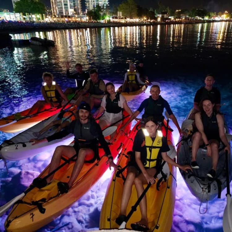 Budva: Night Lights Kayak and SUP Adventure | ®ExcursionMania - Image 8