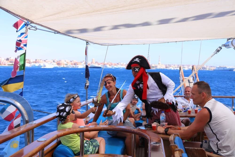 Sharm: Pirates Sailing Boat cruise with transfers & lunch | ®ExcursionMania - Image 6