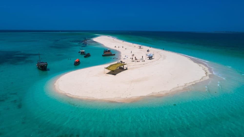 Zanzibar: Pungume Sandbank Sailboat Tour with BBQ Lunch | ®ExcursionMania - Image 1
