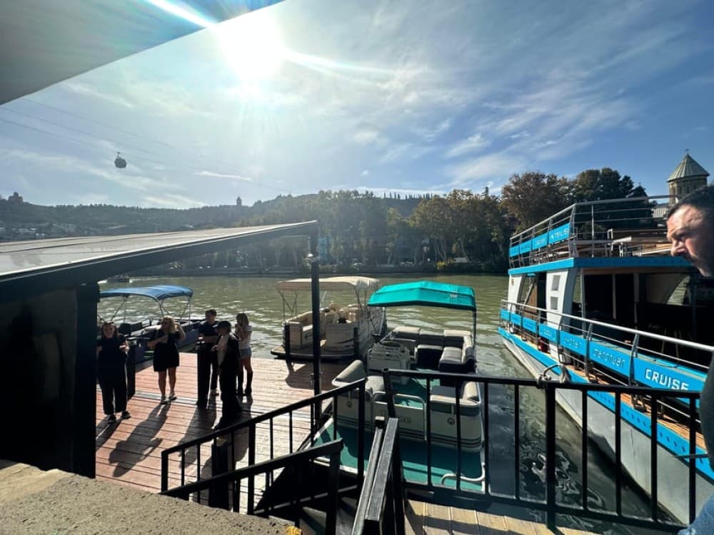 Tbilisi: River Sightseeing Boat Ride with Welcome Drink | ®ExcursionMania - Image 4