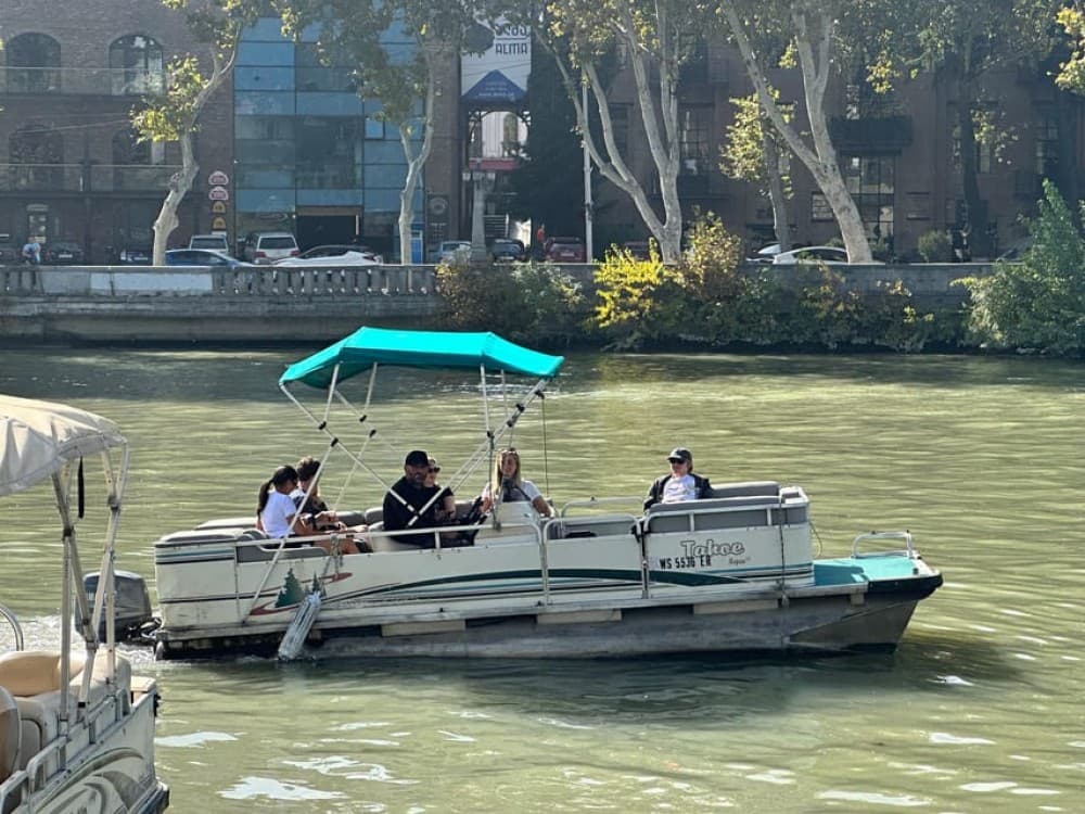 Tbilisi: River Sightseeing Boat Ride with Welcome Drink | ®ExcursionMania - Image 6