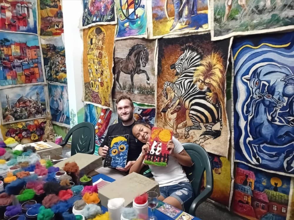 Tbilisi: Felting Art & Wool Craft at Local Workshop | ®ExcursionMania - Image 4