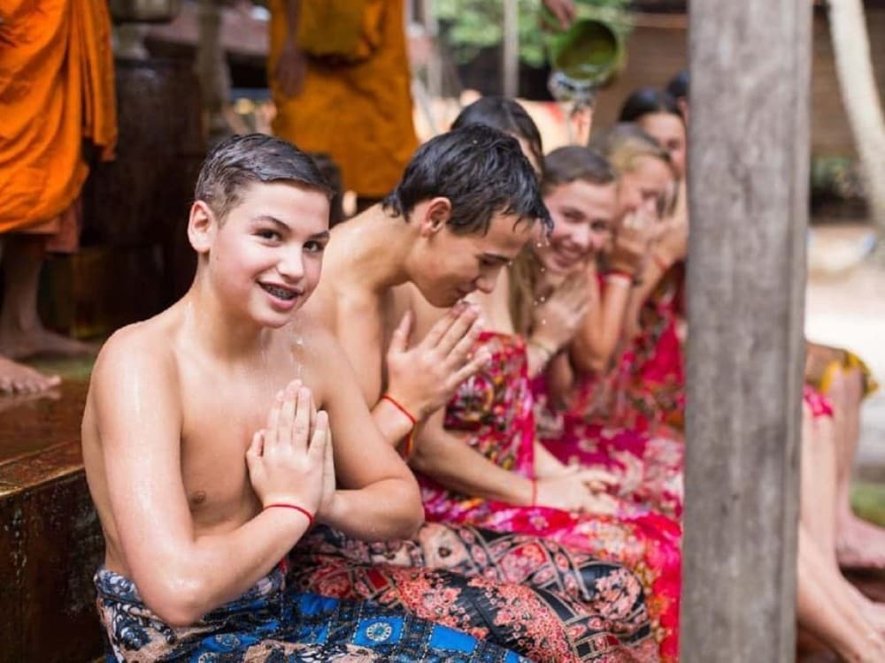 Siem Reap Cambodian Buddhist Water Blessing and Local Market | ®ExcursionMania - Image 4