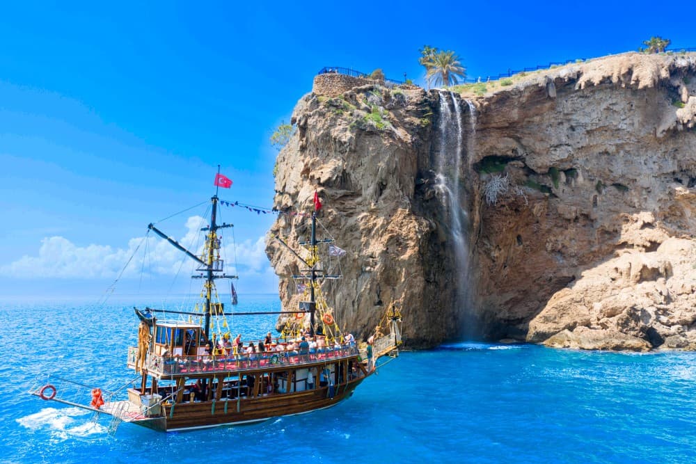 Antalya: Waterfalls & Beach  Boat Trip w/ Lunch & Soft Drinks | ®ExcursionMania - Image 5