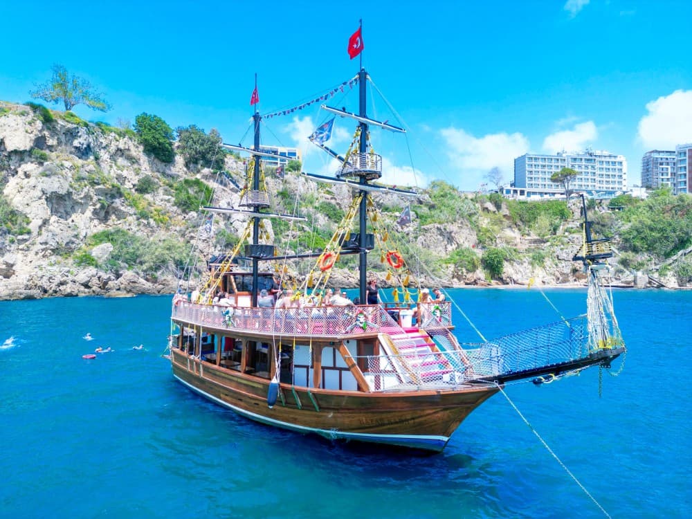 Antalya: Waterfalls & Beach  Boat Trip w/ Lunch & Soft Drinks | ®ExcursionMania - Image 6