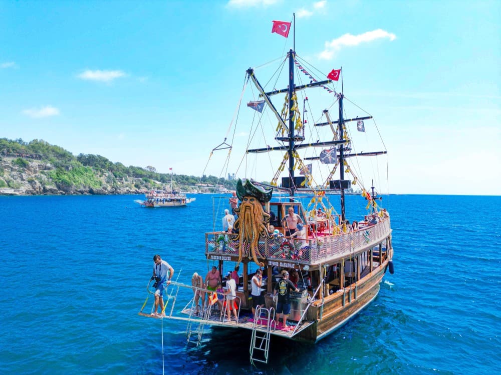Antalya: Waterfalls & Beach  Boat Trip w/ Lunch & Soft Drinks | ®ExcursionMania - Image 9