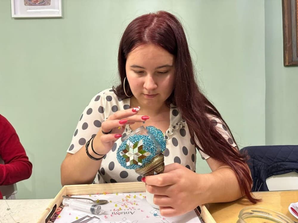 Antalya Old Town: Tradition Turkish Mosaic Lamp Workshop | ®ExcursionMania - Image 1