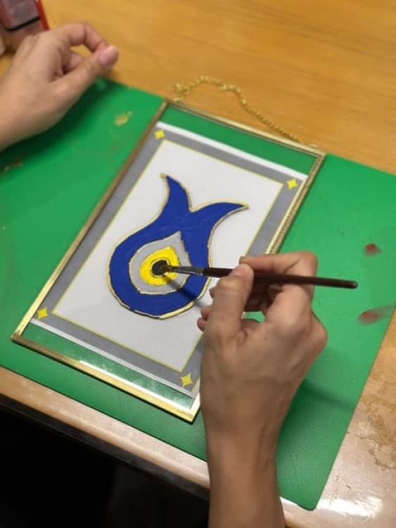 Antalya: Brass Frame Glass Acrylic Painting Workshop | ®ExcursionMania - Image 3