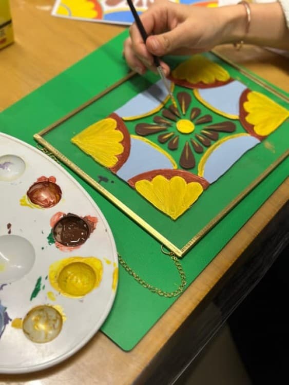 Antalya: Brass Frame Glass Acrylic Painting Workshop | ®ExcursionMania - Image 4