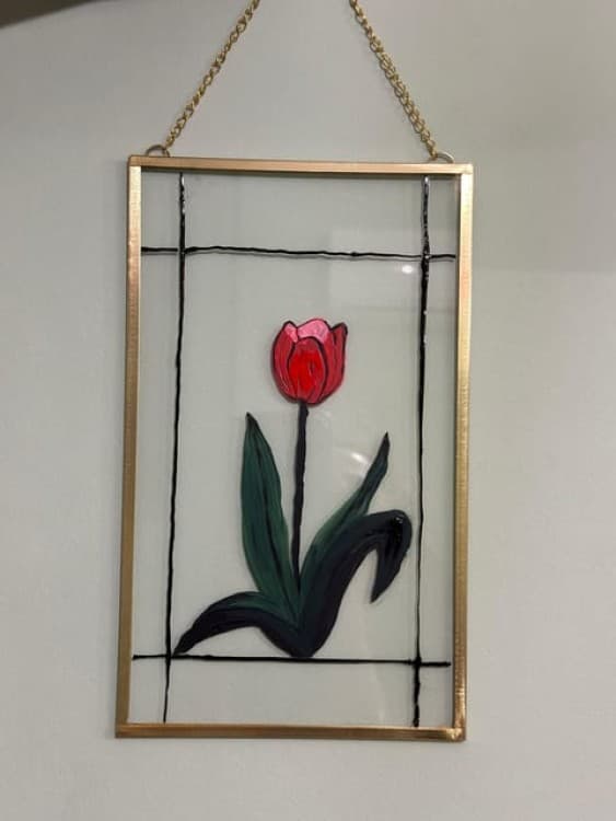 Antalya: Brass Frame Glass Acrylic Painting Workshop | ®ExcursionMania - Image 7