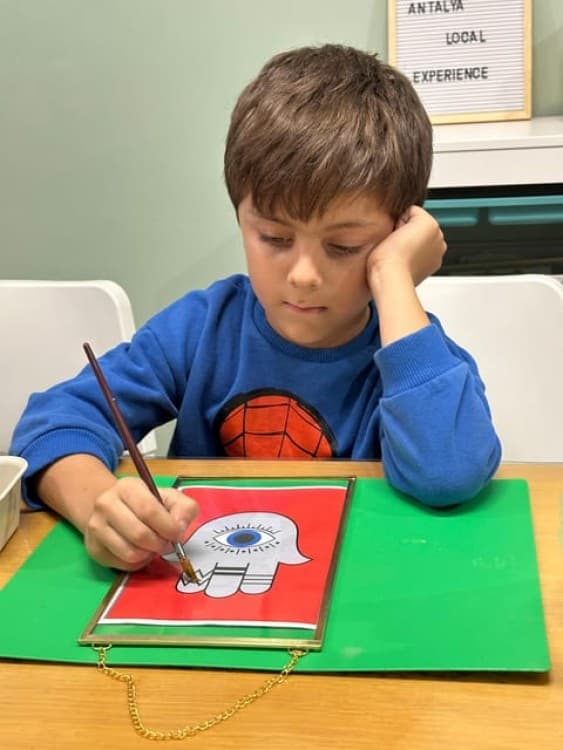 Antalya: Brass Frame Glass Acrylic Painting Workshop | ®ExcursionMania - Image 8