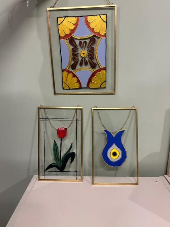 Antalya: Brass Frame Glass Acrylic Painting Workshop | ®ExcursionMania - Image 11