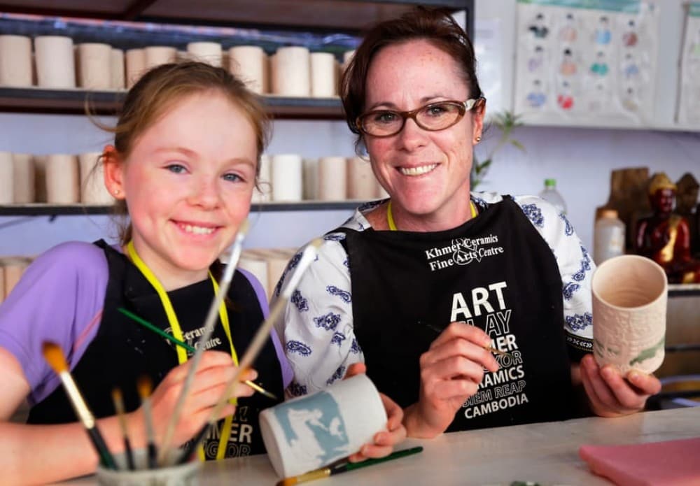 Ceramics Painting Activity in Siem Reap | ®ExcursionMania - Image 2