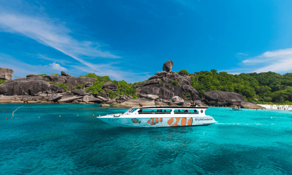 Phuket: Similan Islands Boat Trip with 3 Meals and Transfer | ®ExcursionMania - Image 2
