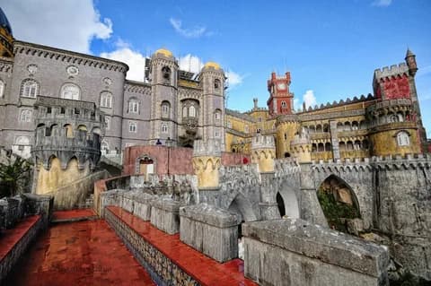 Lisbon: Sintra, Quinta Regaleira, Pena Gardens, Cascais Trip | ®ExcursionMania - Image 1