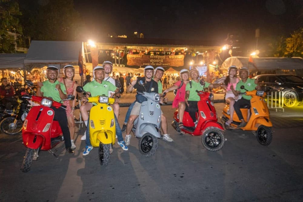 Phnom Penh Night Foodie Vespa Tour | ®ExcursionMania - Image 9