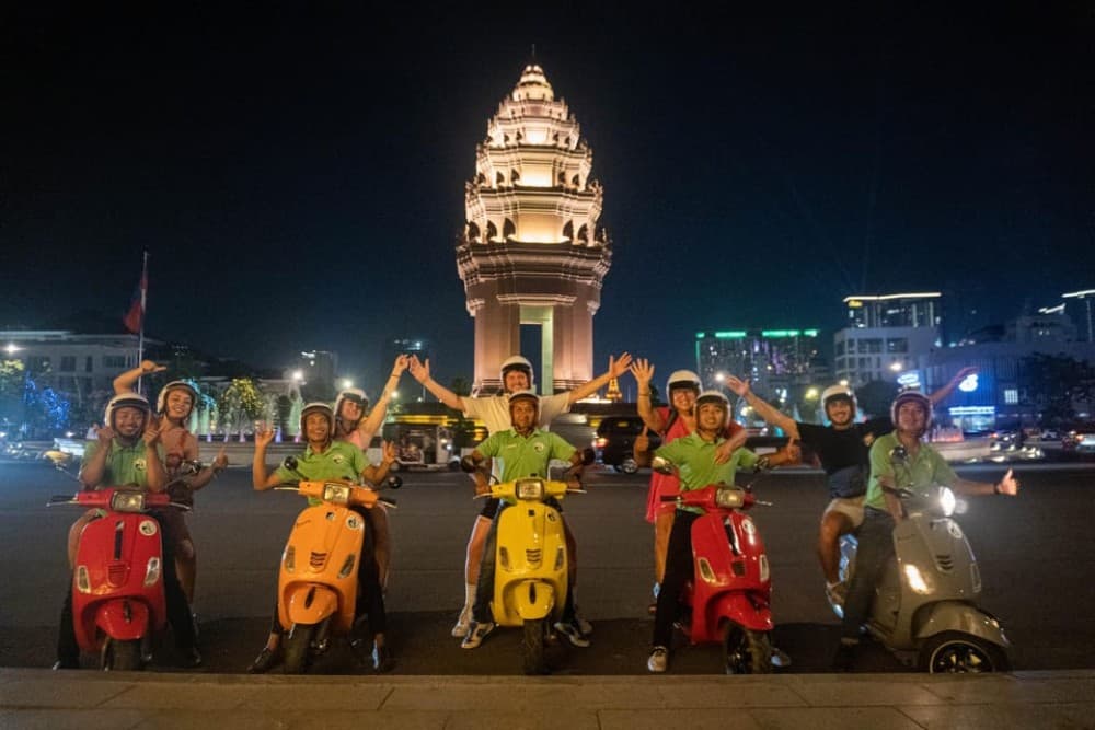 Phnom Penh Night Foodie Vespa Tour | ®ExcursionMania - Image 10