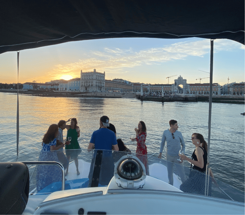 Lisbon: Private Luxury Catamaran Tour with Welcome Drink | ®ExcursionMania - Image 7