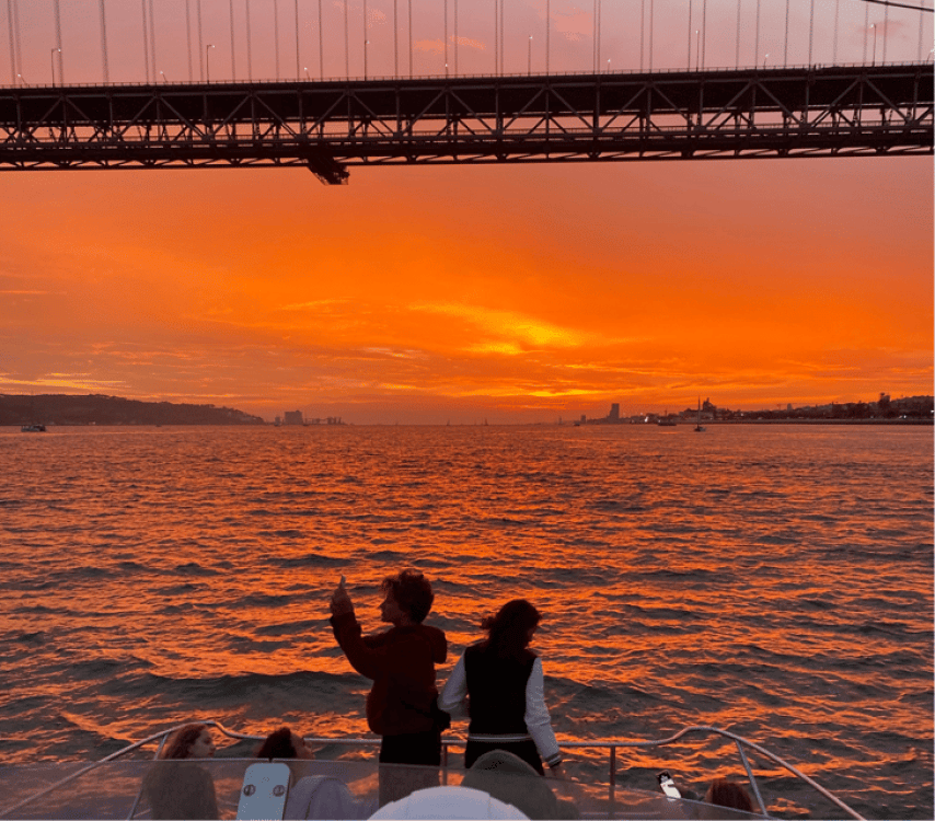 Lisbon: Sunset Boat Tour with Wine | ®ExcursionMania - Image 8