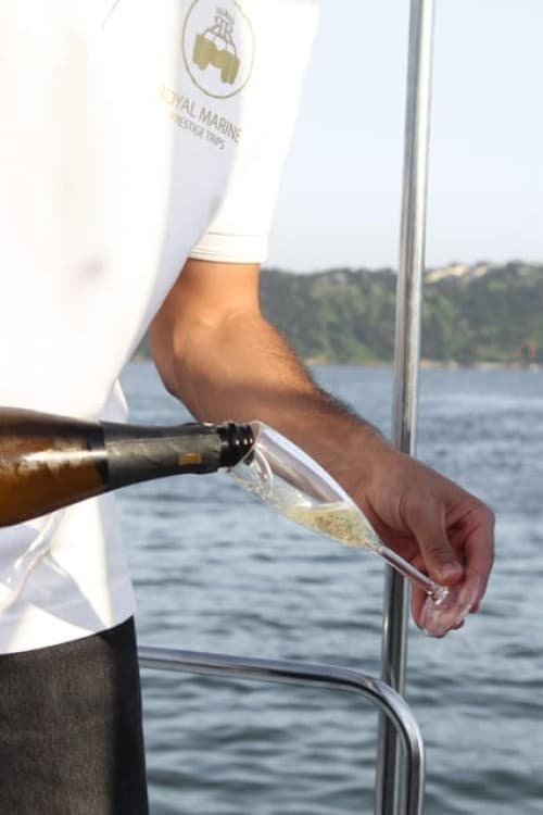 Lisbon: Sunset Boat Tour with Wine | ®ExcursionMania - Image 2