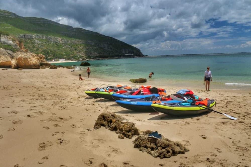 Lisbon: Full-Day Arrabida Kayak Tour with Picnic | ®ExcursionMania - Image 1