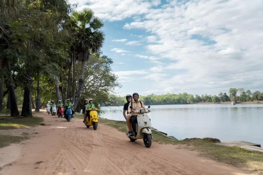 Siem Reap: Angkor Twilight & Boat Vespa Adventure | ®ExcursionMania - Image 3