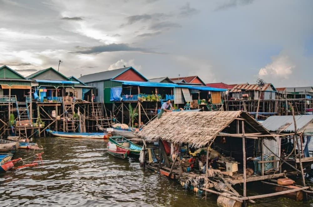 Siem Reap: Floating Village Sunset Boat Guided Vespa Tour | ®ExcursionMania - Image 5