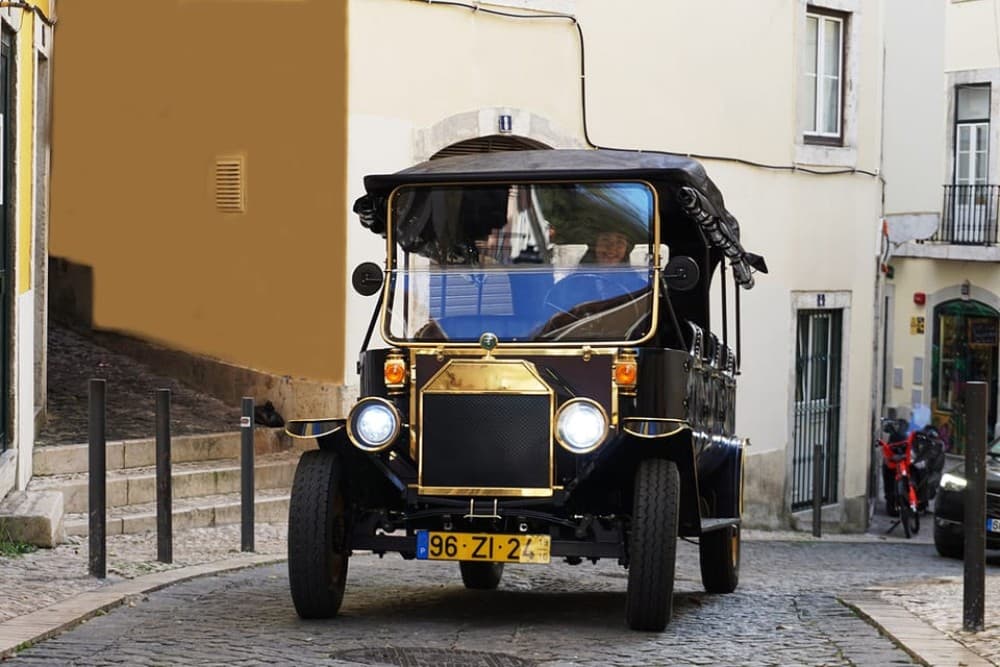 Lisbon: Vintage vehicle replica Private Tour | ®ExcursionMania - Image 11