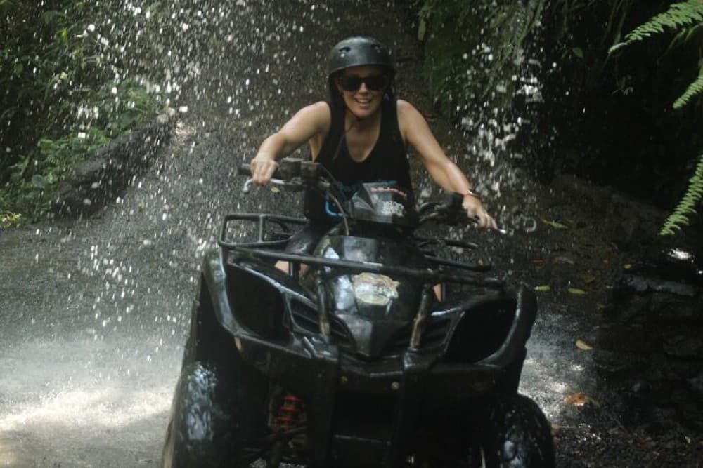 ATV Quad Bike Through Tunnel and Waterfall | ®ExcursionMania - Image 4
