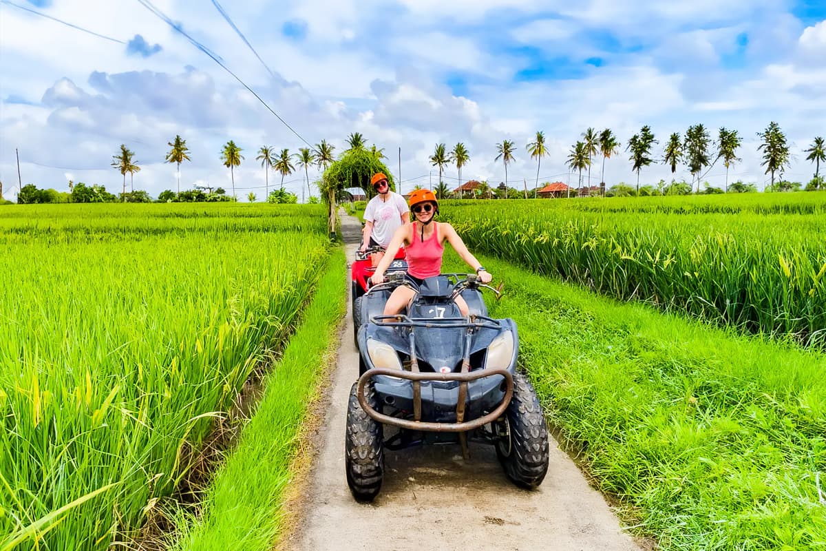 Gorilla Cave ATV Bali Ubud, Monkey Forest, Temple, and Lunch | ®ExcursionMania - Image 3