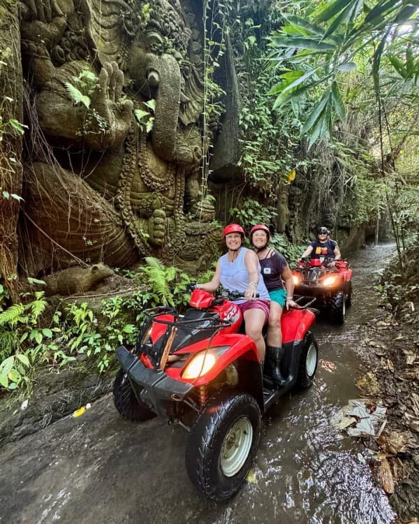 Ubud Combo Experience ATV Quad Bike & Ayung Rafting With Meal | ®ExcursionMania - Image 4