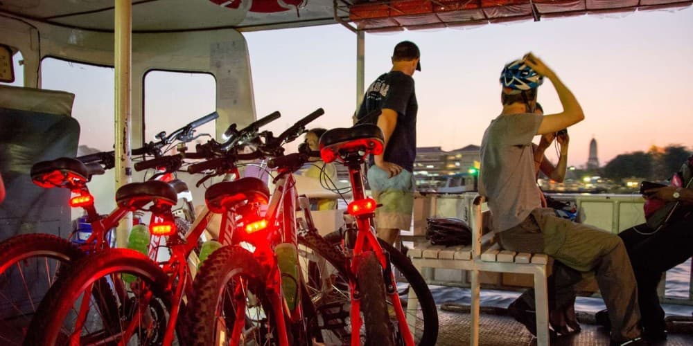 Bangkoks Popular Night Bike Tour | ®ExcursionMania - Image 1