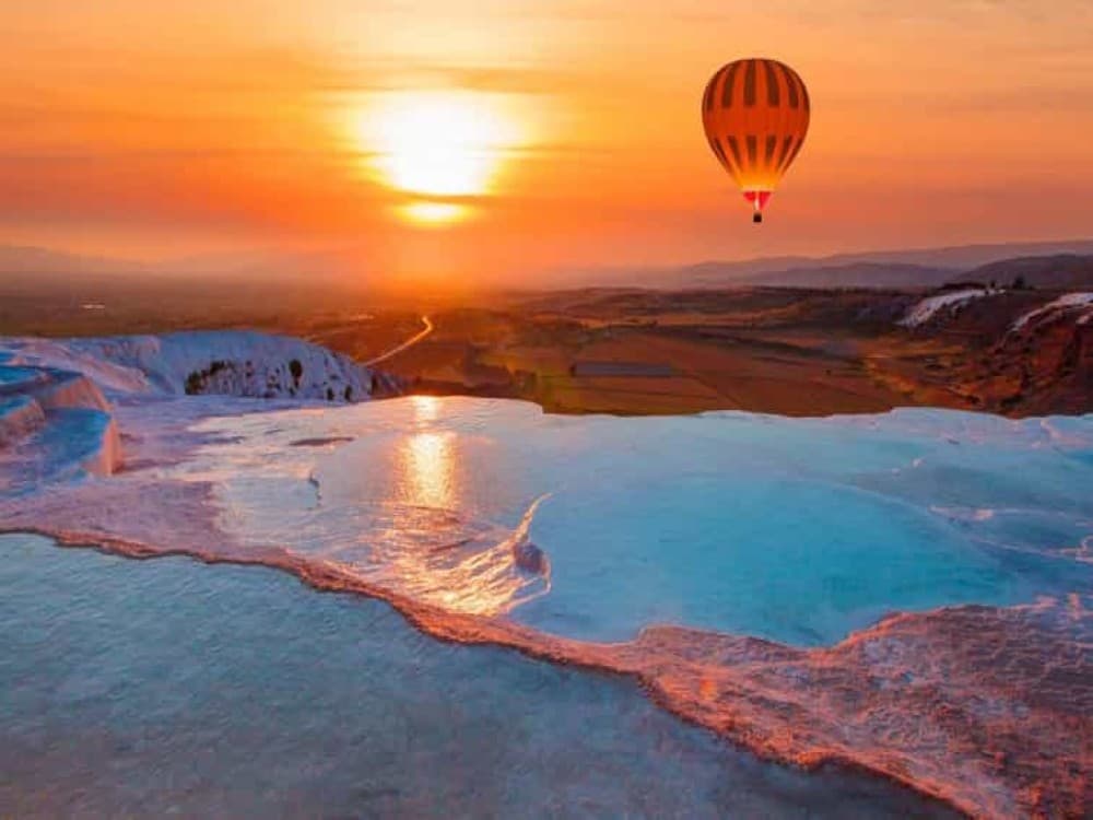 Turunc Pamukkale Hot Air Balloon Adventure and Historical Marvels