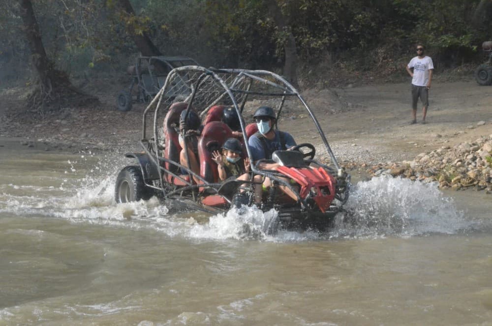 Alanya & Side Adventure Tour: Rafting, Buggy, and Ziplining Experience | ®ExcursionMania - Image 2
