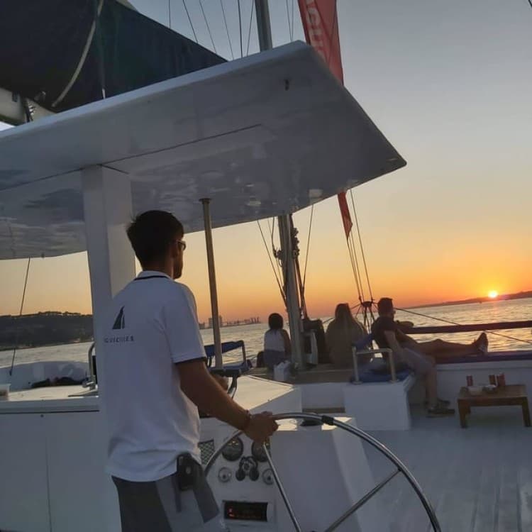 Lisbon: Private Catamaran Charter for up to 18-People | ®ExcursionMania - Image 6