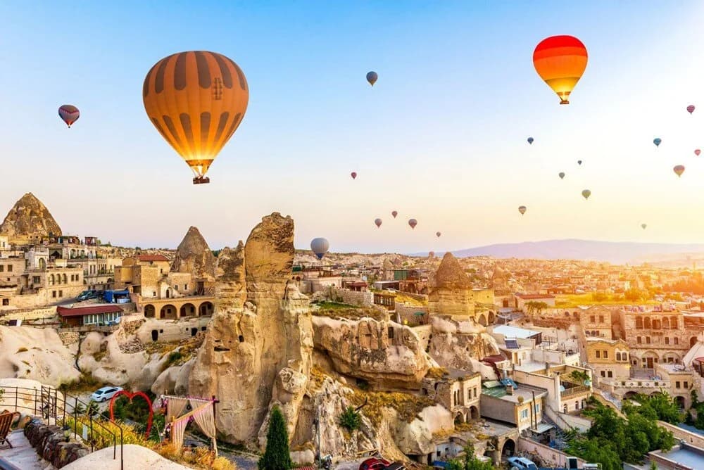 Cappadocia: Sunrise, Day Tour & Sunset Classic Car Tour | ®ExcursionMania - Image 1