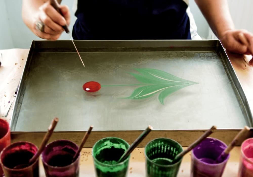 Istanbul: Marbling Art Workshop with Turkish Tea & Delights | ®ExcursionMania - Image 4