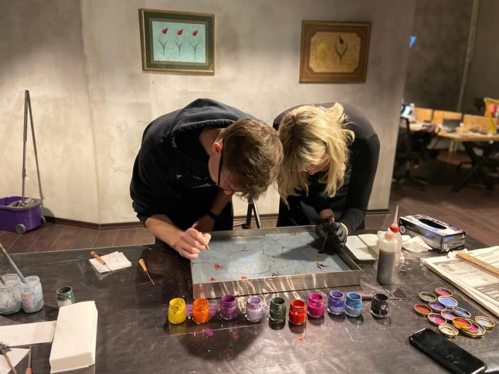 Istanbul: Turkish Marbling Paper Ebru Art Workshop | ®ExcursionMania - Image 4