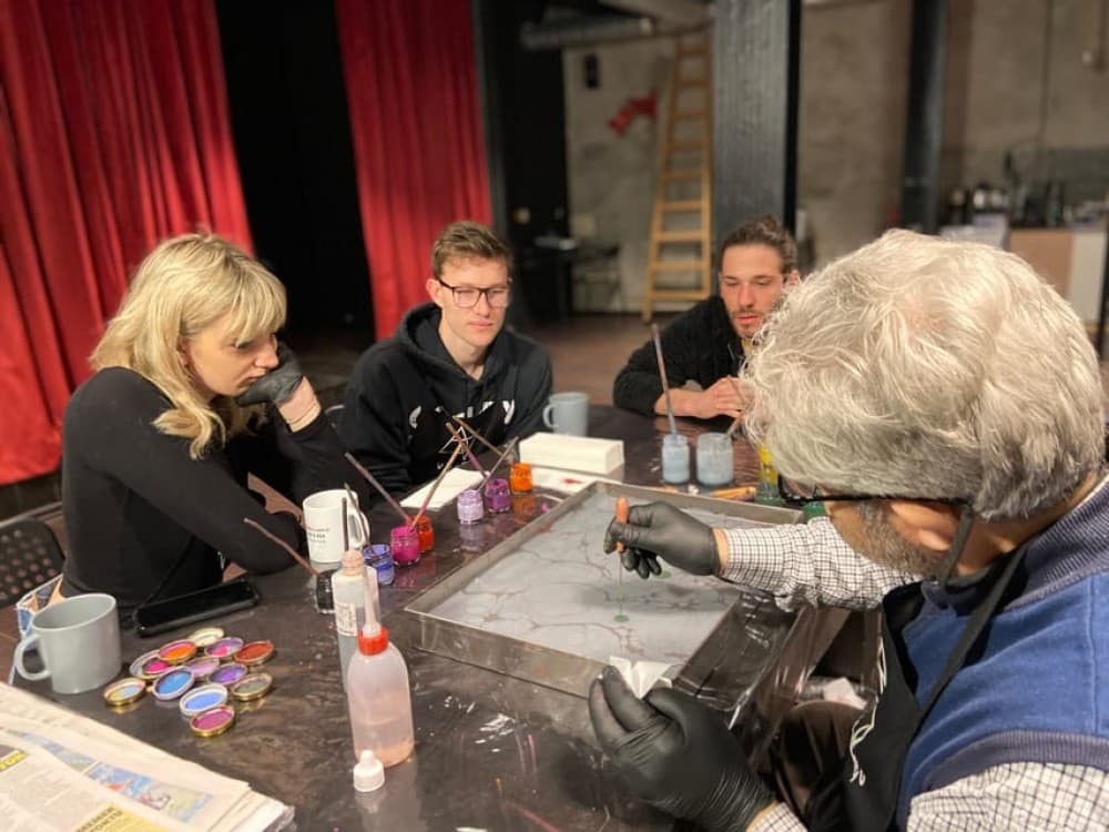 Istanbul: Turkish Marbling Paper Ebru Art Workshop | ®ExcursionMania - Image 6