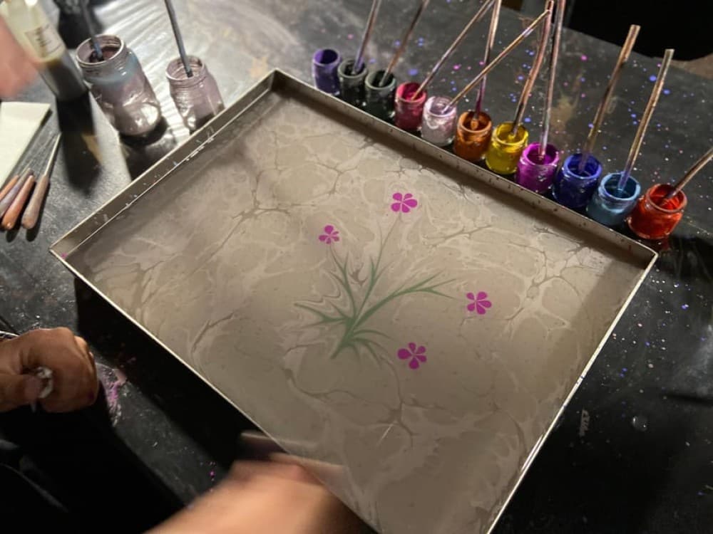 Istanbul: Turkish Marbling Paper Ebru Art Workshop | ®ExcursionMania - Image 7
