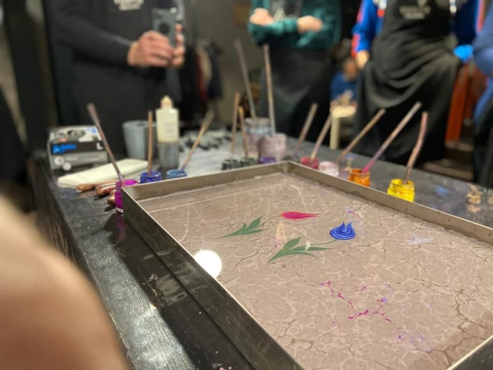 Istanbul: Turkish Marbling Paper Ebru Art Workshop | ®ExcursionMania - Image 10