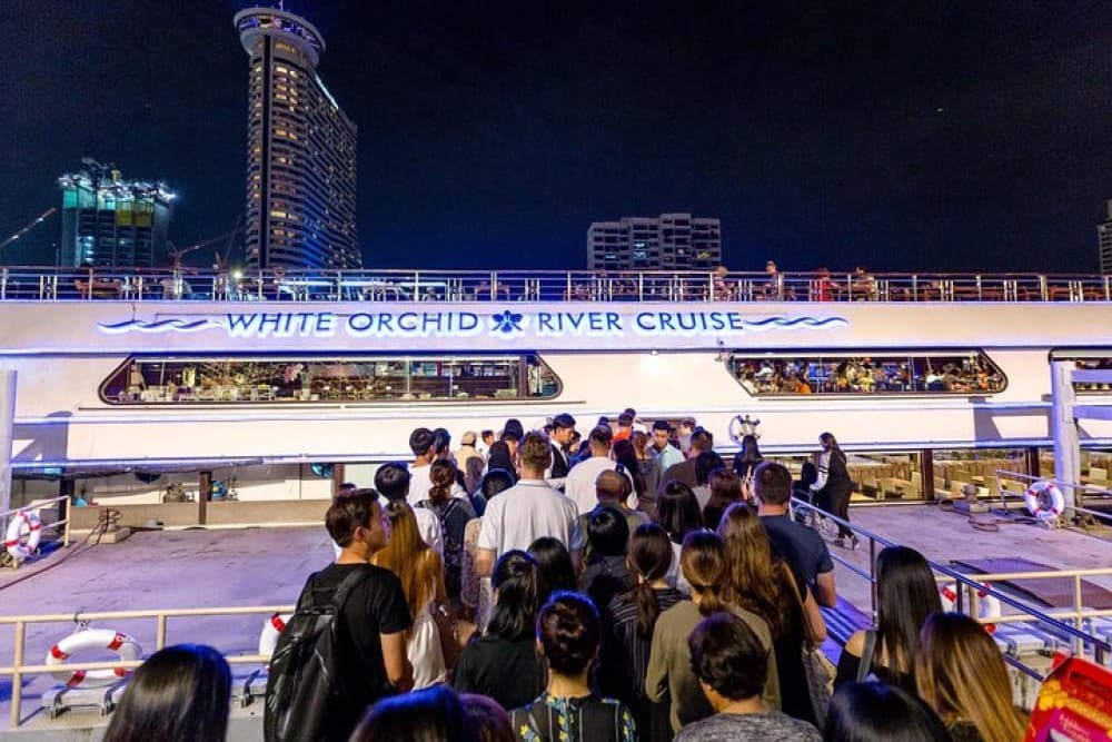 White Orchid Dinner River Cruise at Bangkok Admission Ticket | ®ExcursionMania - Image 7