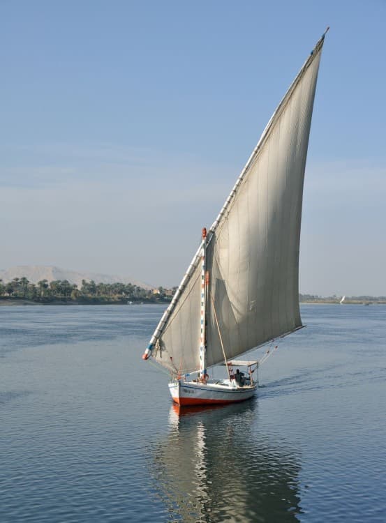 Cairo: Private Felucca Cruise Evening with Lunch | ®ExcursionMania - Image 1